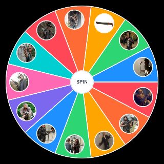 TWD Weapons 1 7 Wheel