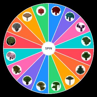Random Minecraft 1.21.4 All Trees Wheel
