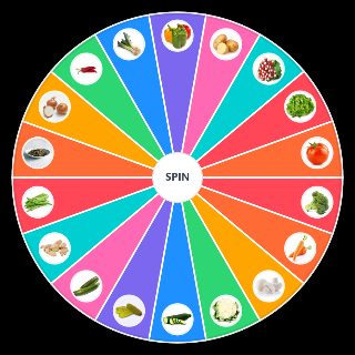 OFFICIELLE DES LÉGUMES Wheel