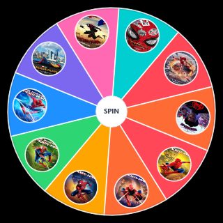Random Spiderman Movies Wheel