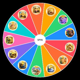 Spin the Wheel: Clash Royale Heroes