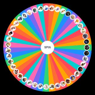 Random All Splatoon Characters Wheel