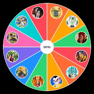 Dragon Ball Fusions Characters Wheel
