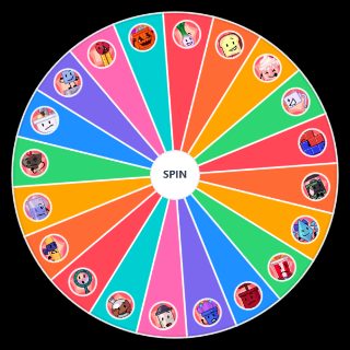 Random Road to Stardom Contestants Wheel