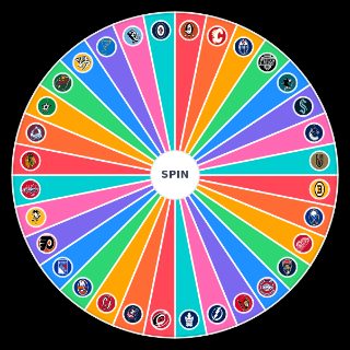 NHL Teams Wheel