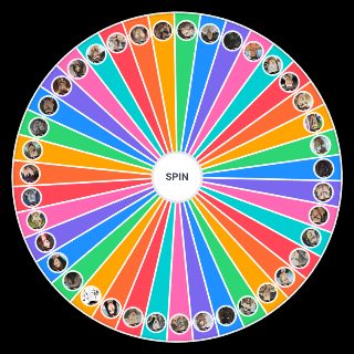Random Baki All Characters Wheel