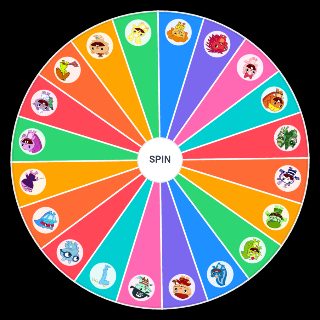 Spin the Wheel: Happy Tree Friends Characters