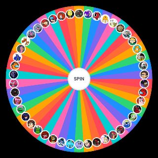 Random Gametoons Characters Wheel