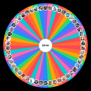 Anime (50 Anime) Wheel