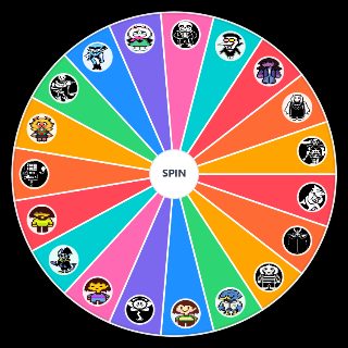 All Undertale/Deltarune Main Characters Wheel