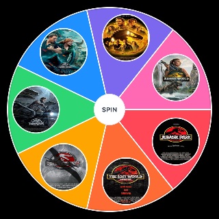 Spin the Wheel: JURASSIC PARK/WORLD MOVIES (INCLUDING REBIRTH)
