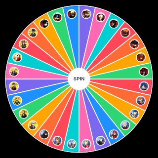Persona Party Members Wheel