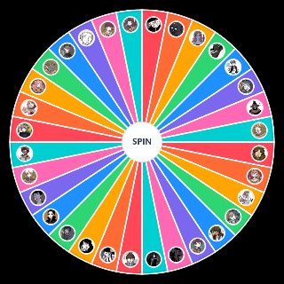 Hooky Characters Wheel
