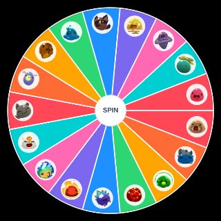Slime Rancher 1 Slimes Wheel