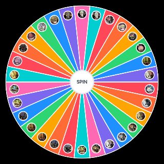 Random 最強最弱オバケを決めよう！オバケイドロ リスト Wheel