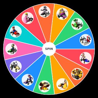 Mario Kart DS characters Random Picker