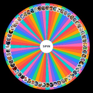 Random Definitive 90s animated movies Wheel