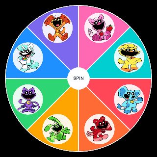 Random Smiling critters Wheel