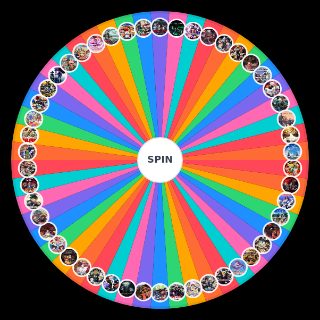 Random MAL Top 50 Most Popular Anime Wheel
