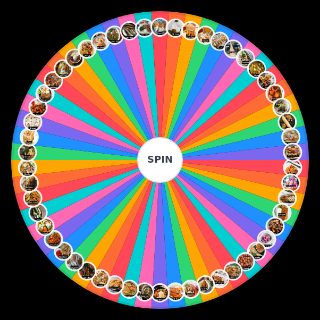 Food in Malaysia Wheel