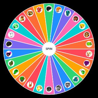 Random hotline miami masks/playable characters Wheel