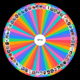 Disney/pixar animated movies Wheel