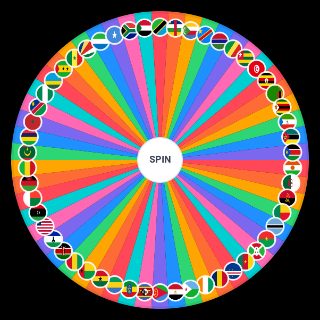 African Countries Wheel