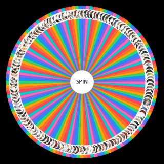 Random Reverse: 1999 (3.7) All Characters Wheel