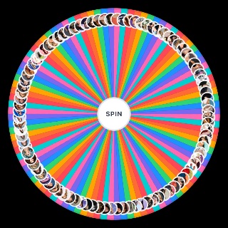 Random Female Celebrities Wheel