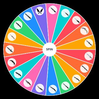 Random csgo knives Wheel