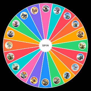 Skylanders: SuperChargers Characters Wheel