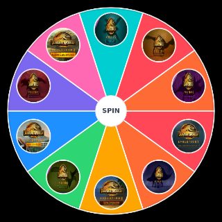 Random Jurassic World Evolution 2 DLC Wheel