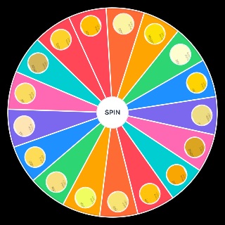 Random Shades of yellow Wheel