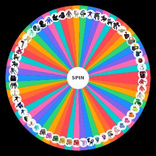 Random Garten of Banban 1 7 all characters (complete Wheel