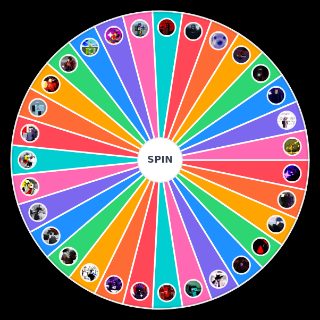 Random Forsaken all Noli skins (Noli update) Wheel