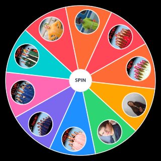 Spin the Wheel: Shiloh & bros characters