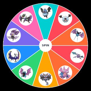 Choose a Random Gen 1 8 Bat Pokemon