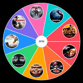 Random Child's Play (Chucky) All Movies And The Series Wheel