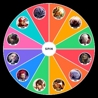 Random Street Fighter 6 DLC Characters Wheel