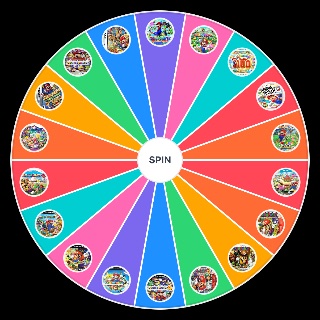 Random Mario Party Games Wheel