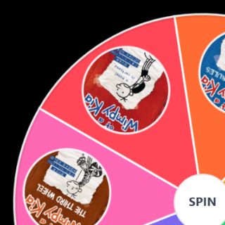 Diary of a Wimpy Kid Characters Wheel