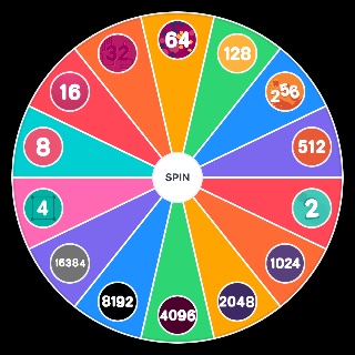 Choose a Random Animated 2048 tiles
