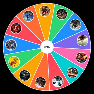 Random ALL Resident Evil Movies (including CG) Wheel