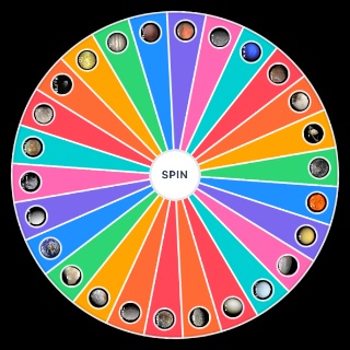 Celestial Bodies of the Solar System Wheel