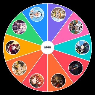 Random Genshin Impact Natlan Characters Wheel