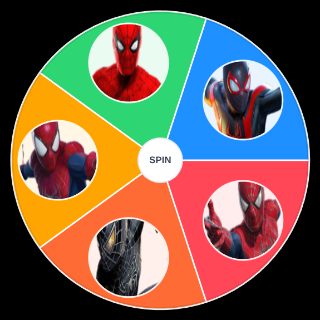 Random your Favourite 5 Spider Men Movie Protagonists Picker