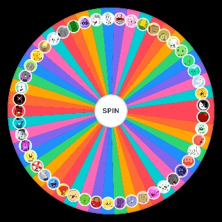 Spin the Wheel: INANIMATE INSANITY CHARACTERS (WITH ICONS)