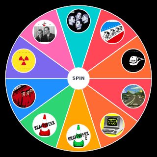 The Kraftwerk Albums Wheel
