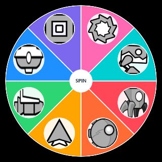 Random Geometry Dash Gamemode Wheel