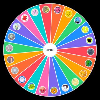 Spin the Wheel: Bfdia Contestants